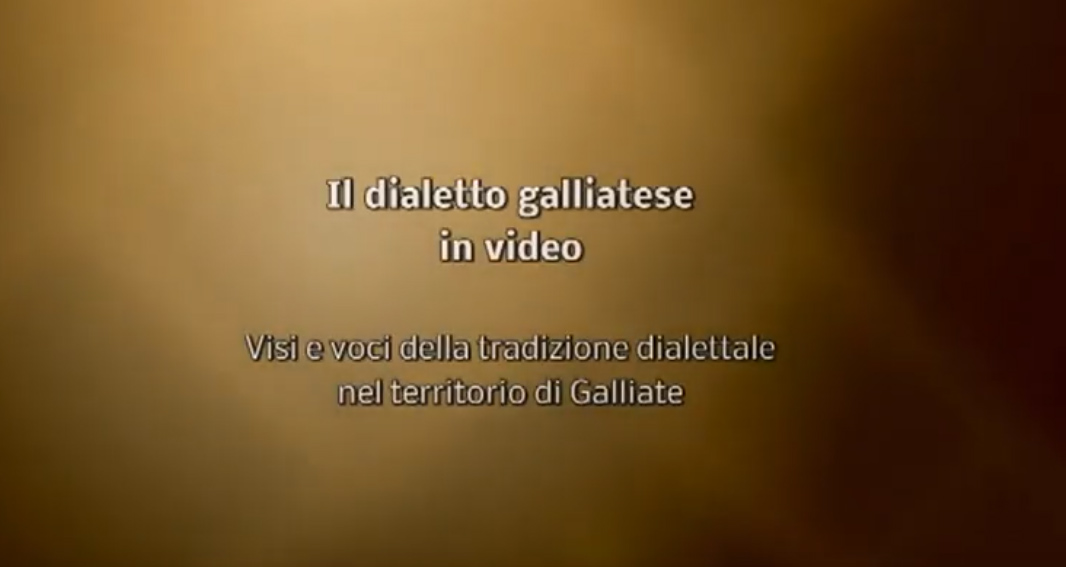 [Dialetto Galliatese #001]